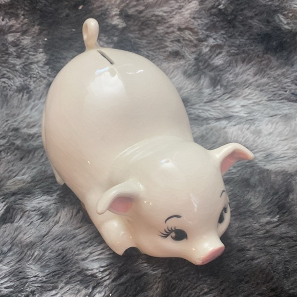 Vintage Piggy Bank Ceramic Pig - Picture 2 of 16